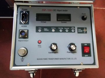 120KV 3mA DC High Voltage Hipot Tester , Leakage Current Test Equipment Small Size